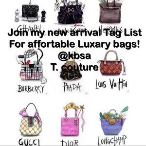 Be the first to know when designer items